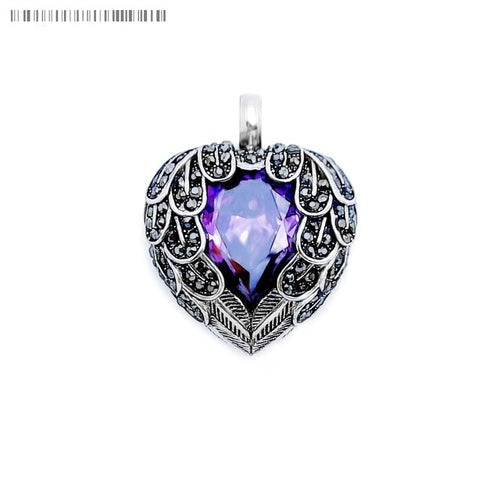 silver-heart-pendant-necklace