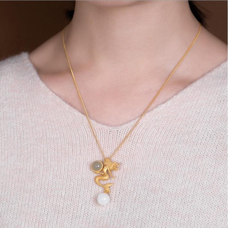 mermaid-gold-pendant